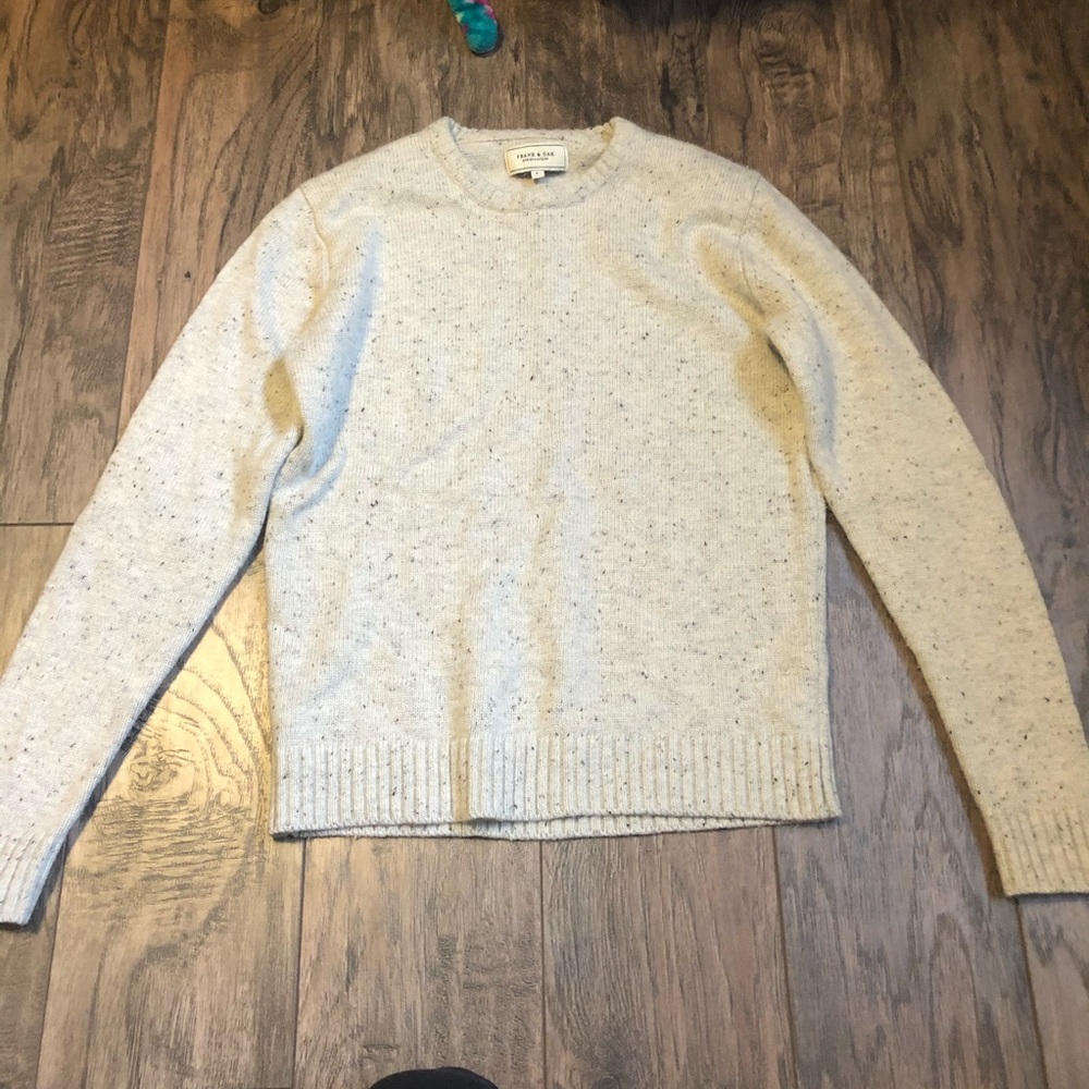 Frank and Oak wool blend sweater